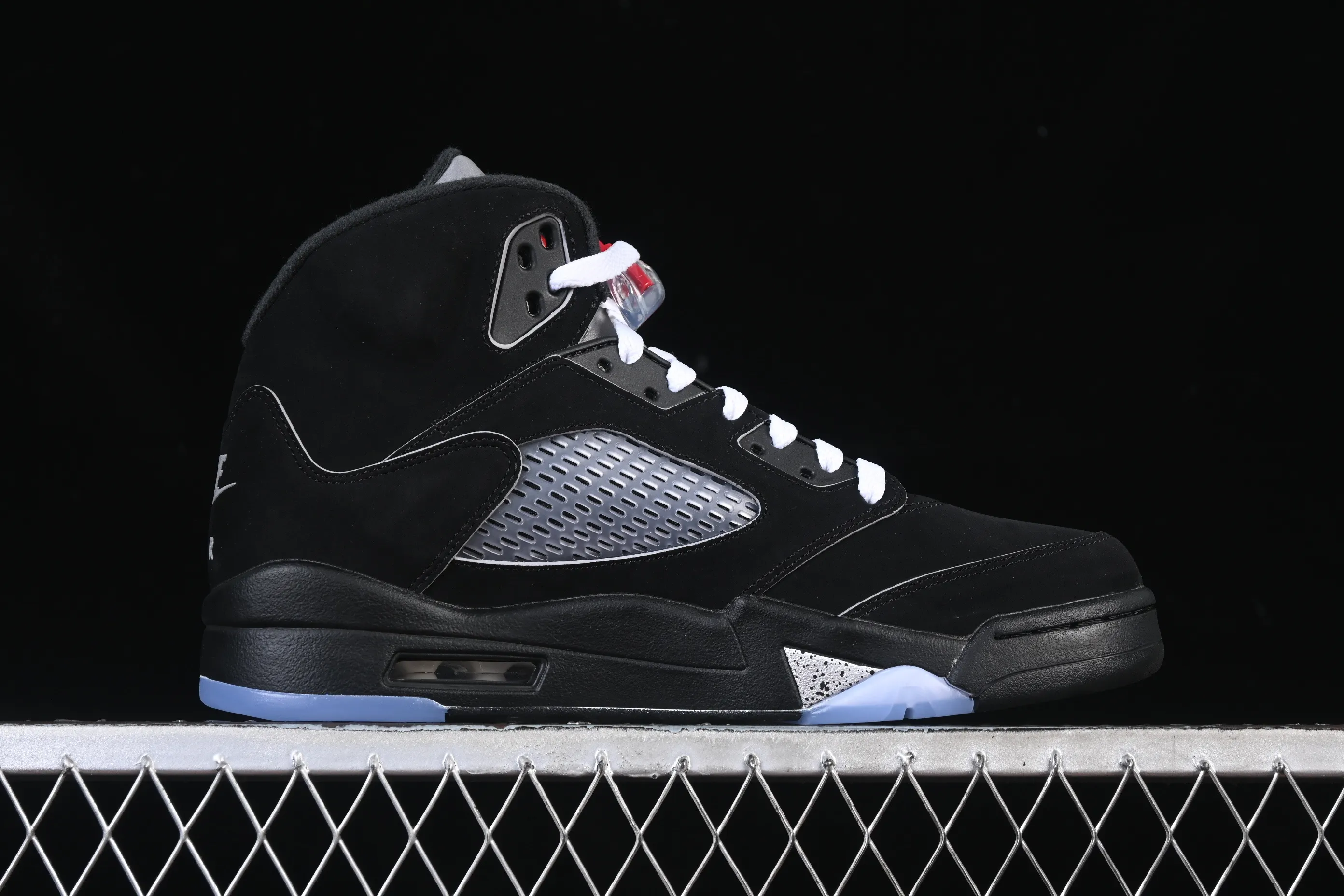 All categories Air Jordan Jordan series basketball shoes Air Jordan 5 GX foreign trade version Air Jordan 5 Black "Metallic Reimagined" AJ5 Joe 5 black silver HF3975-001